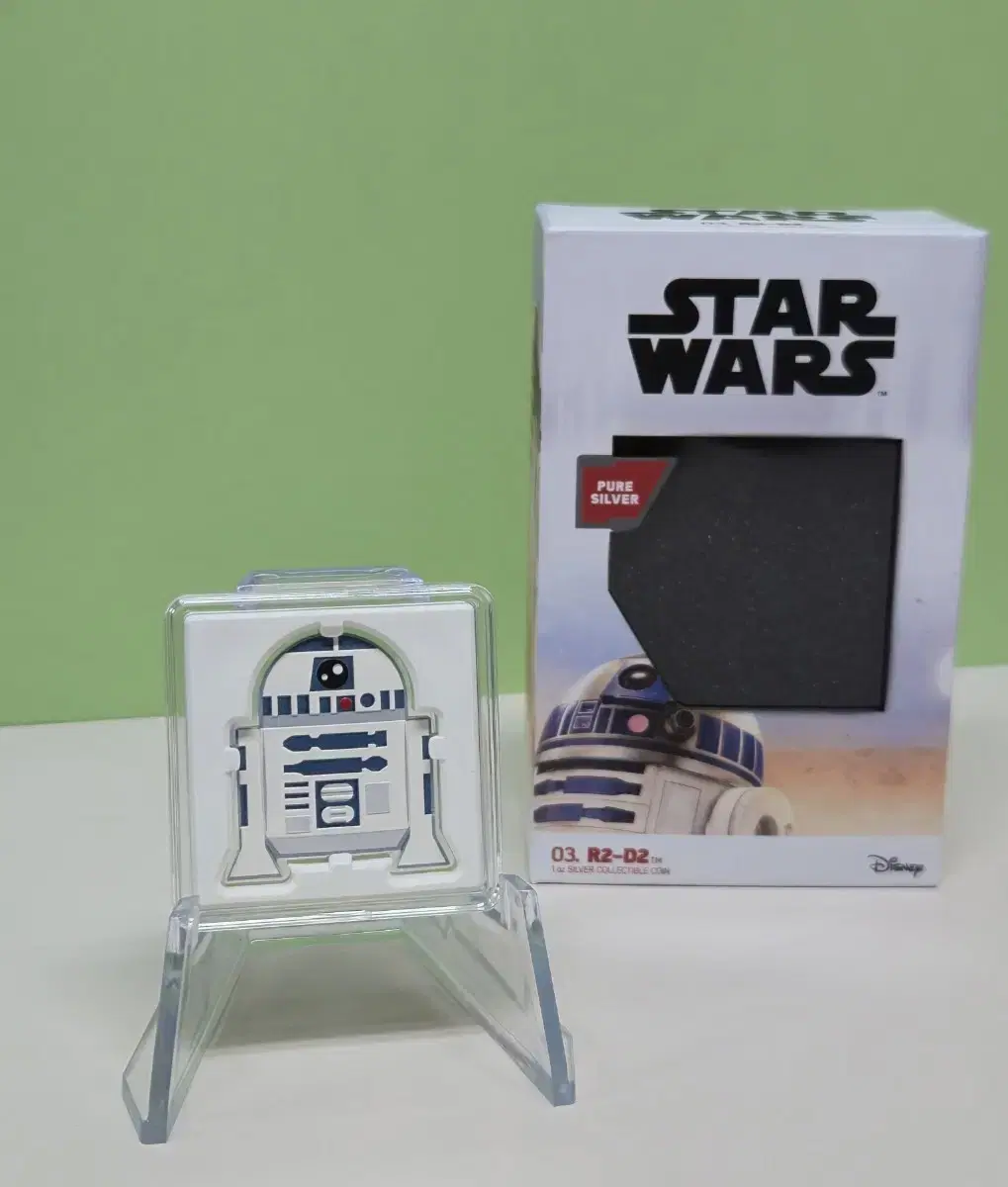 스타워즈 R2-D2M 1온스 색채 은화